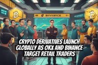 Crypto Derivatives Launch Globally as OKX and Binance Target Retail Traders