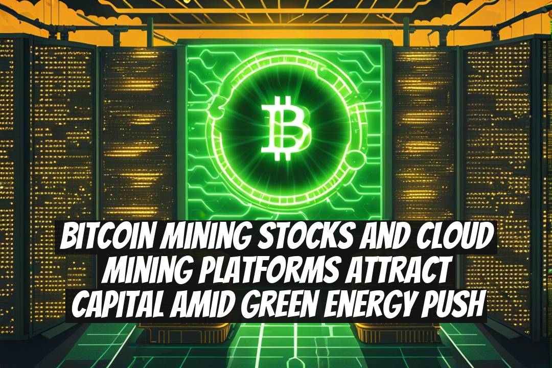 Bitcoin Mining Stocks and Cloud Mining Platforms Attract Capital Amid Green Energy Push