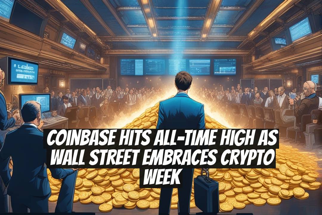 Coinbase Hits All-Time High as Wall Street Embraces Crypto Week