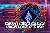 Ethereum's Struggle with $2,600 Resistance Is Highlighted Today