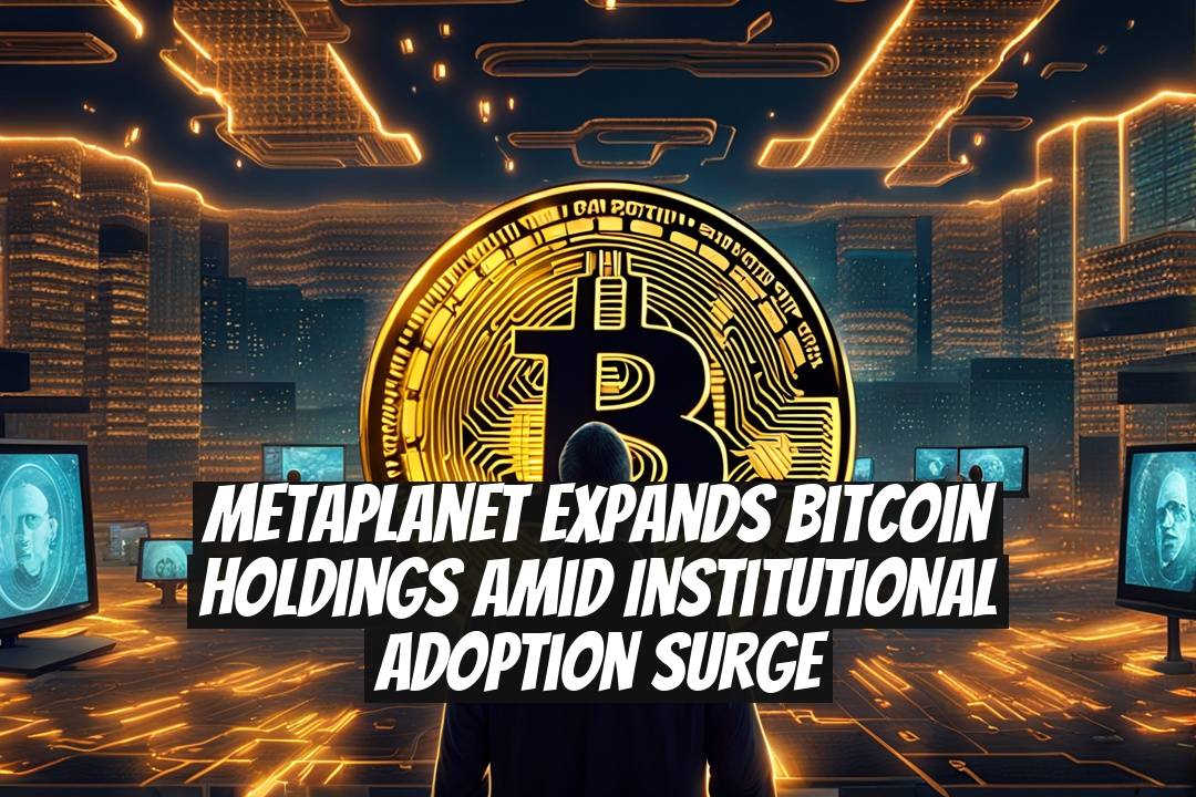 Metaplanet Expands Bitcoin Holdings Amid Institutional Adoption Surge