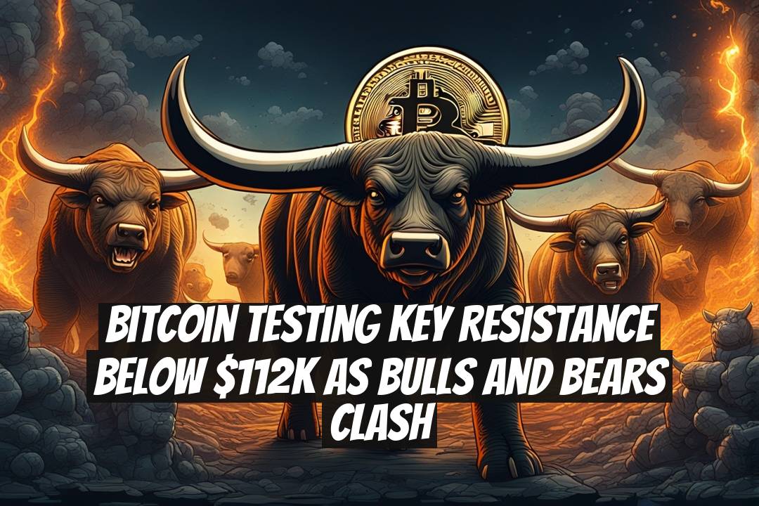 Bitcoin Testing Key Resistance Below $112K as Bulls and Bears Clash