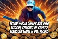 Trump Media Dumps $2B Into Bitcoin, Shaking Up Crypto Treasury Game & DeFi Moves