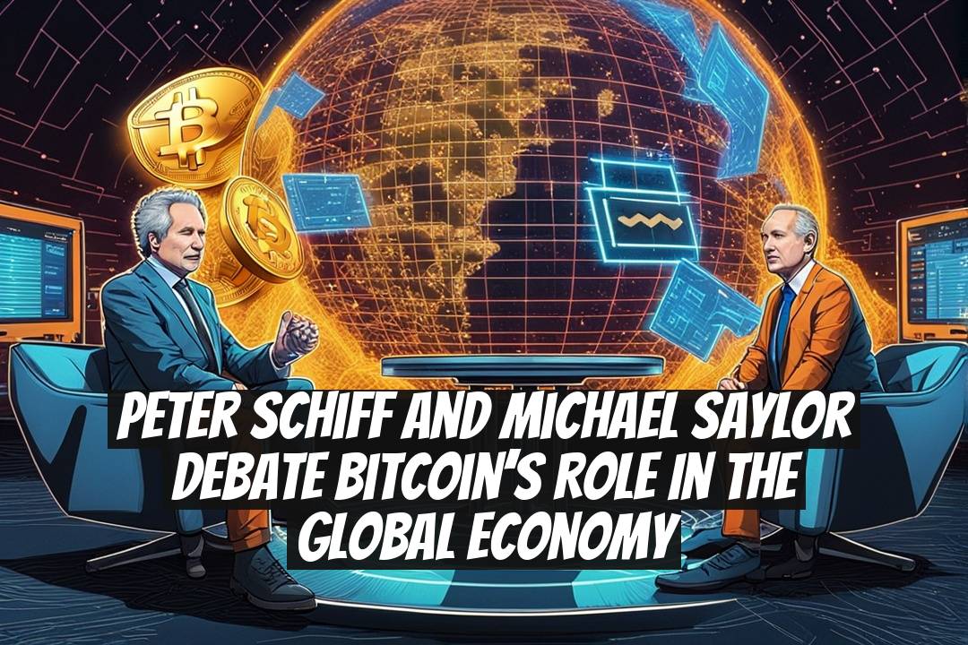 Peter Schiff and Michael Saylor Debate Bitcoin’s Role in the Global Economy