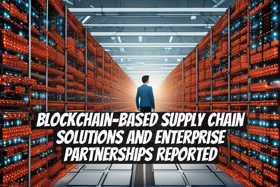 Blockchain-based supply chain solutions and enterprise partnerships reported