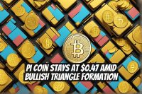 Pi Coin Stays at $0.47 Amid Bullish Triangle Formation