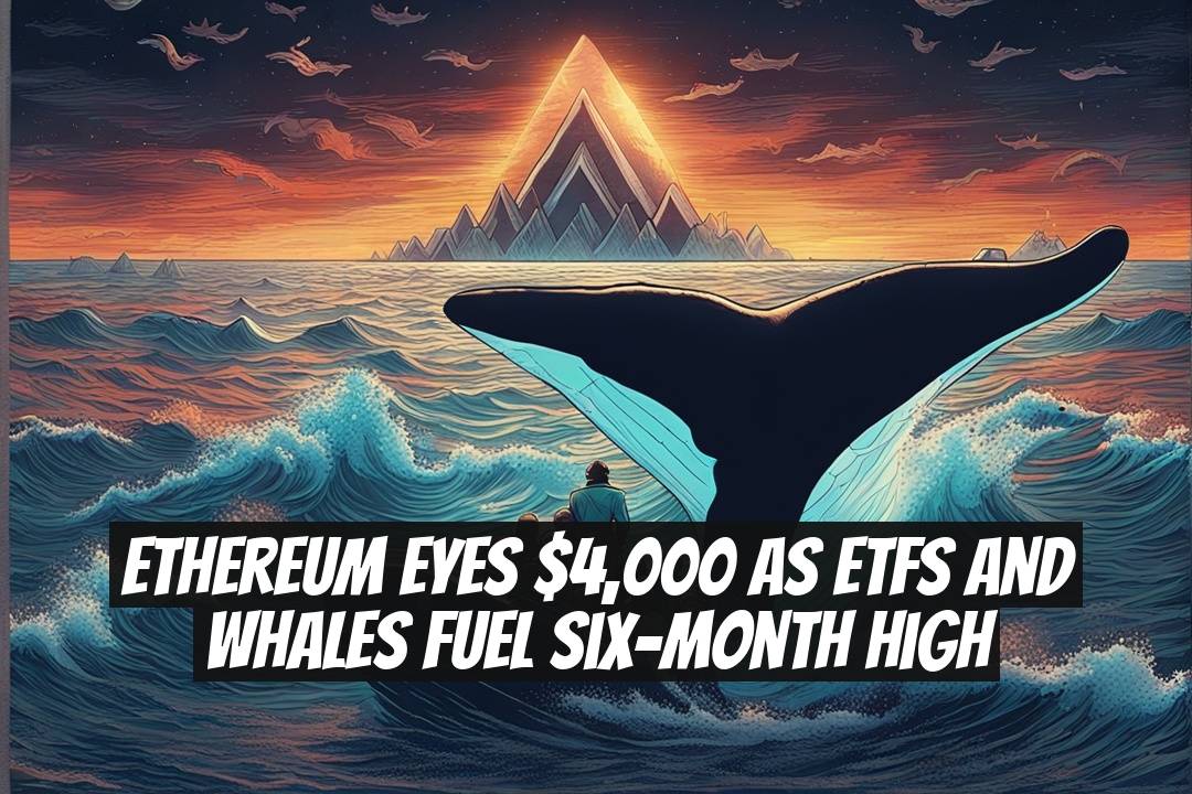 Ethereum Eyes $4,000 as ETFs and Whales Fuel Six-Month High