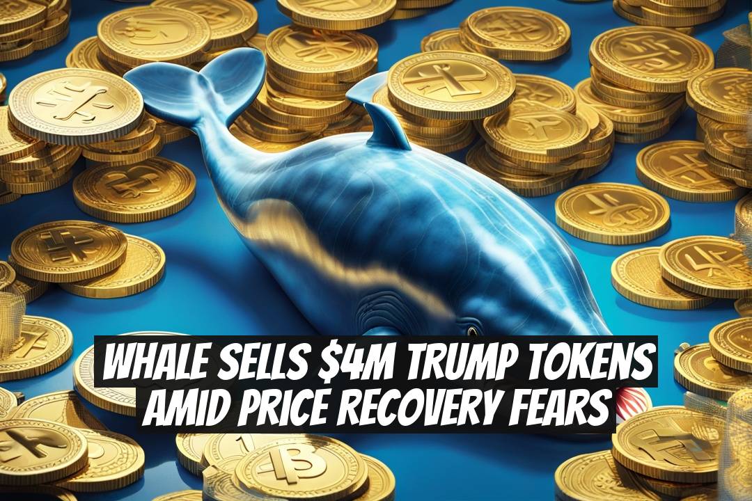 Whale Sells $4M TRUMP Tokens Amid Price Recovery Fears