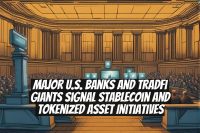 Major U.S. Banks and TradFi Giants Signal Stablecoin and Tokenized Asset Initiatives