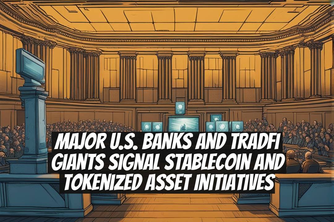 Major U.S. Banks and TradFi Giants Signal Stablecoin and Tokenized Asset Initiatives
