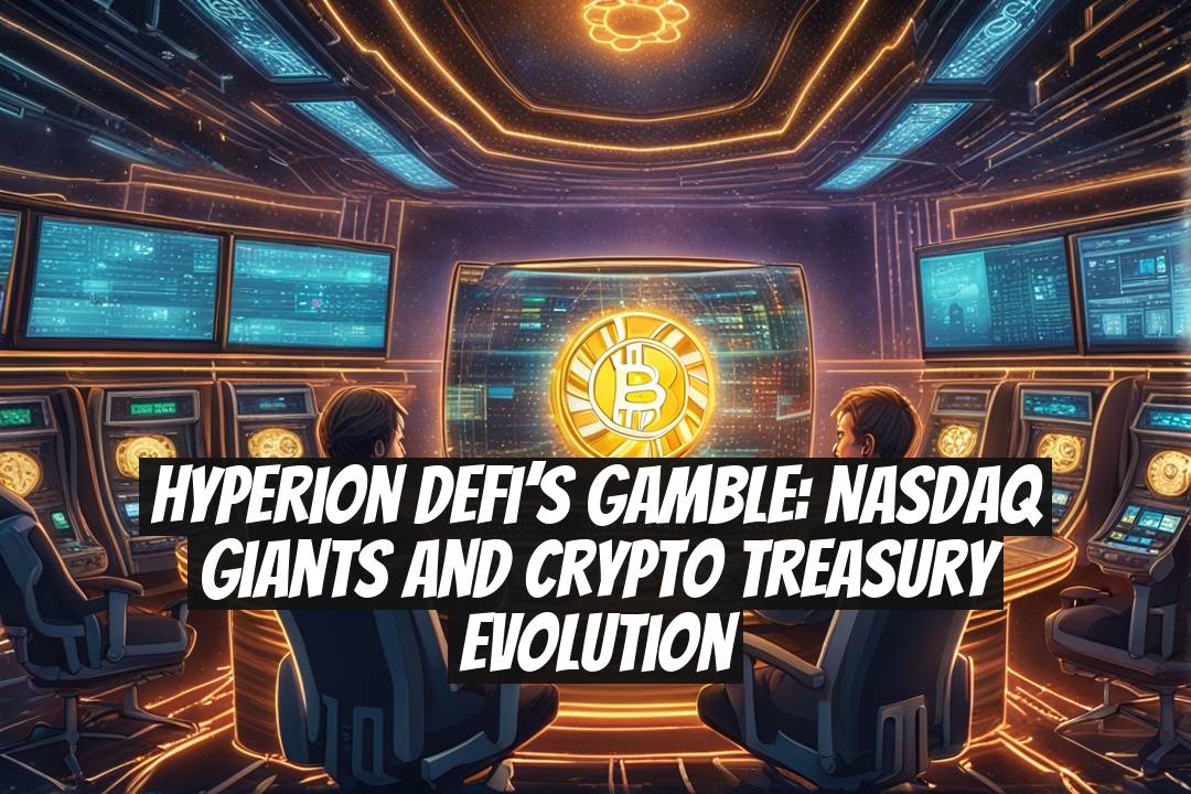 Hyperion DeFi’s Gamble: Nasdaq Giants and Crypto Treasury Evolution