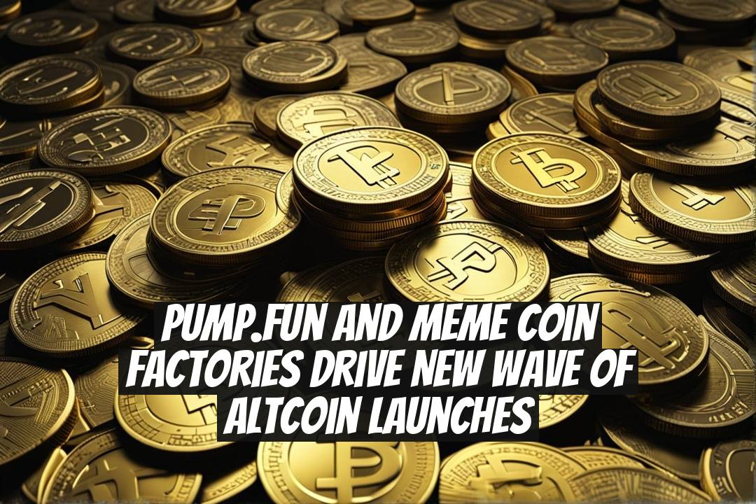 Pump.fun and Meme Coin Factories Drive New Wave of Altcoin Launches