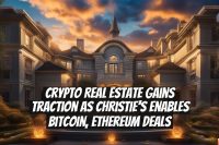 Crypto real estate gains traction as Christie’s enables Bitcoin, Ethereum deals