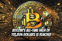 Bitcoin's all-time high of 113,804 dollars is reached