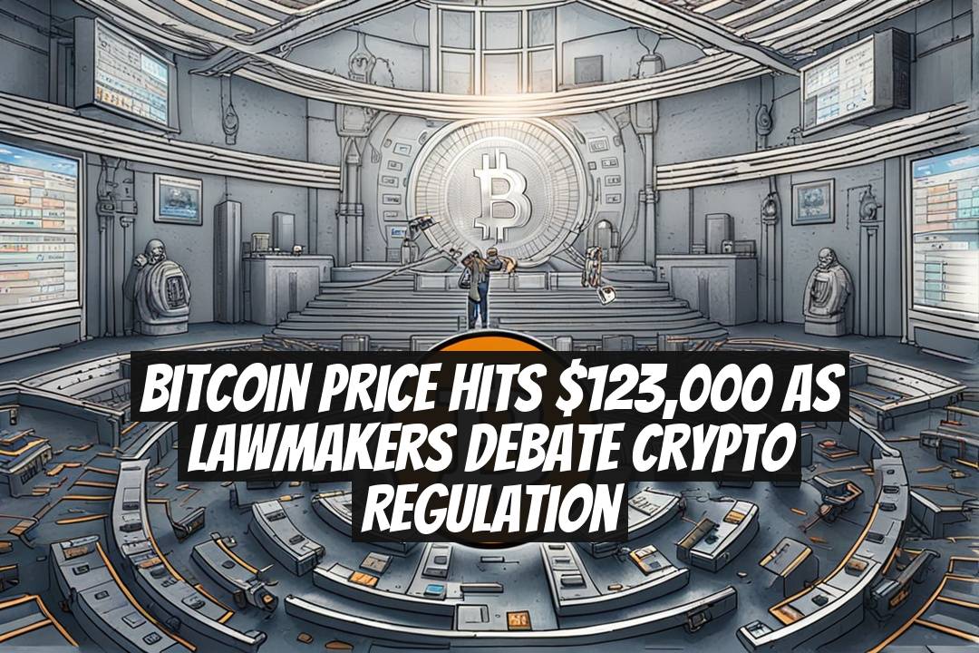 Bitcoin Price Hits $123,000 as Lawmakers Debate Crypto Regulation