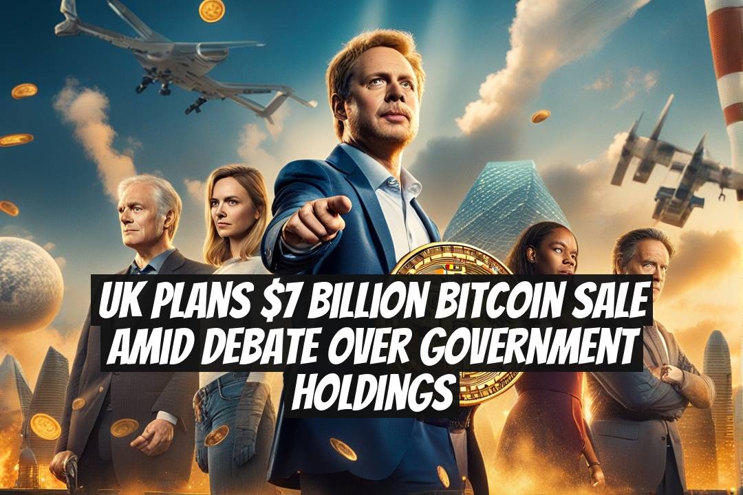 UK Plans $7 Billion Bitcoin Sale Amid Debate Over Government Holdings