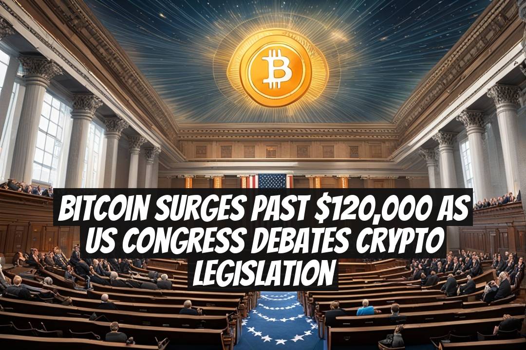 Bitcoin Surges Past $120,000 as US Congress Debates Crypto Legislation