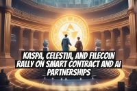 Kaspa, Celestia, and Filecoin Rally on Smart Contract and AI Partnerships