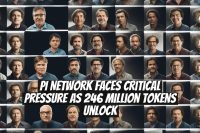 PI Network Faces Critical Pressure as 246 Million Tokens Unlock