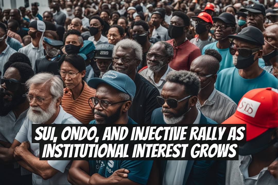 SUI, ONDO, and Injective Rally as Institutional Interest Grows