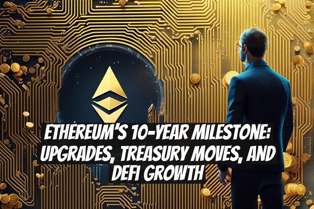 Ethereum’s 10-Year Milestone: Upgrades, Treasury Moves, and DeFi Growth