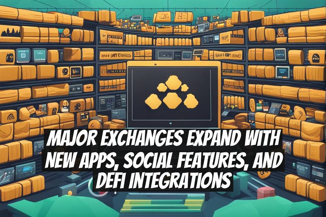 Major Exchanges Expand With New Apps, Social Features, and DeFi Integrations