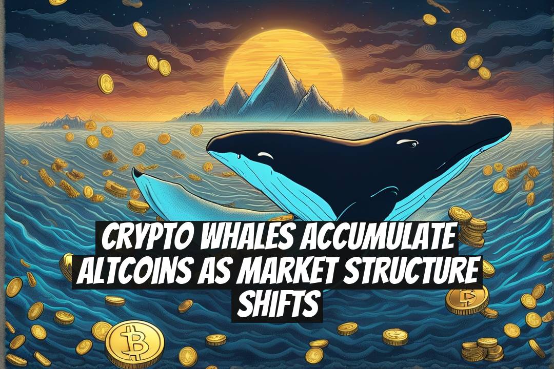 Crypto Whales Accumulate Altcoins as Market Structure Shifts