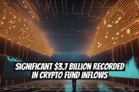 Significant $3.7 Billion Recorded in Crypto Fund Inflows