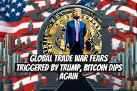Global Trade War Fears Triggered by Trump, Bitcoin Dips Again