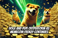 DOGE and PEPE Outperform as Memecoin Frenzy Continues