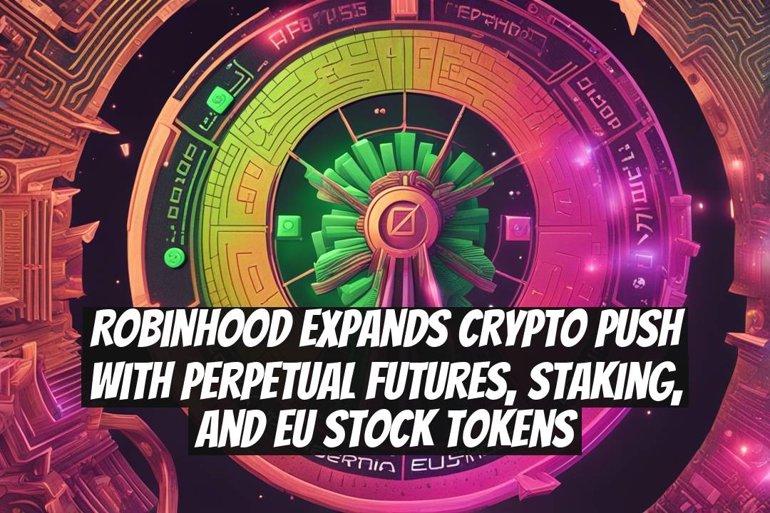 Robinhood Expands Crypto Push With Perpetual Futures, Staking, and EU Stock Tokens
