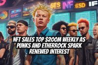 NFT Sales Top $200M Weekly as Punks and EtherRock Spark Renewed Interest