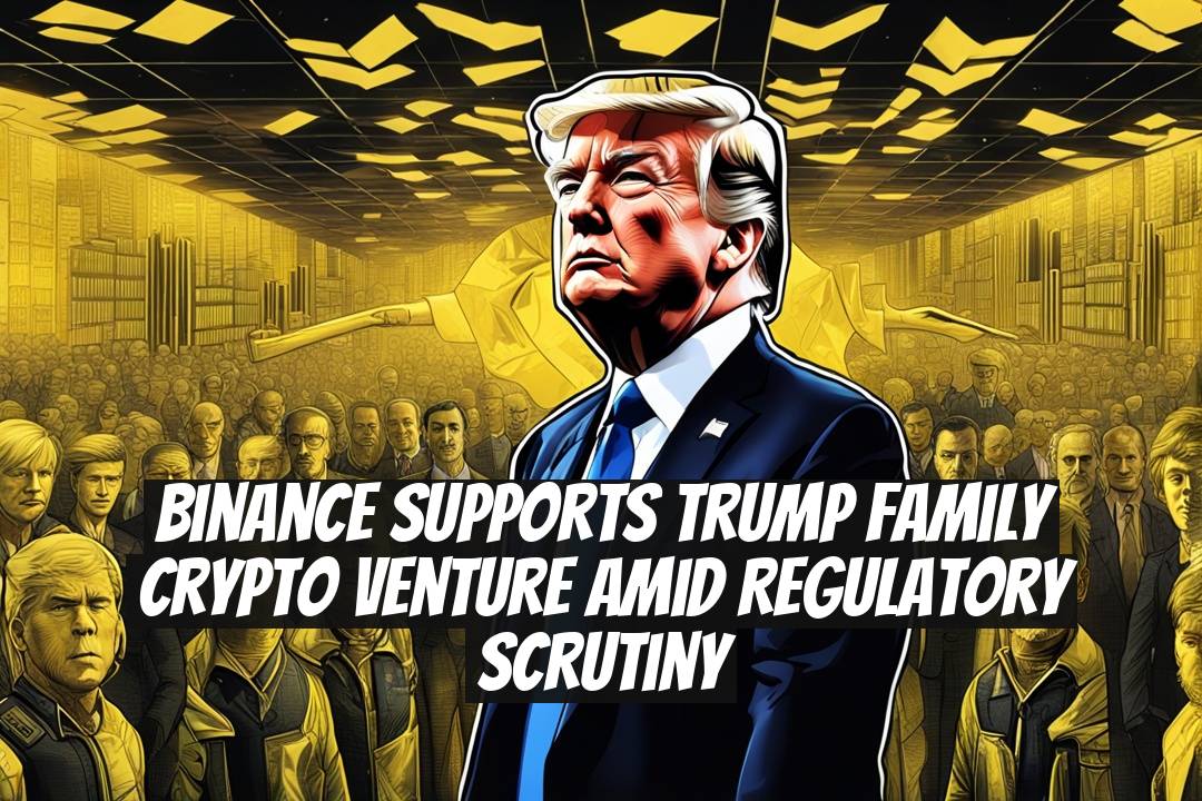 Binance Supports Trump Family Crypto Venture Amid Regulatory Scrutiny