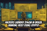 Hackers Launder $140M in Brazil Banking Heist Using Crypto