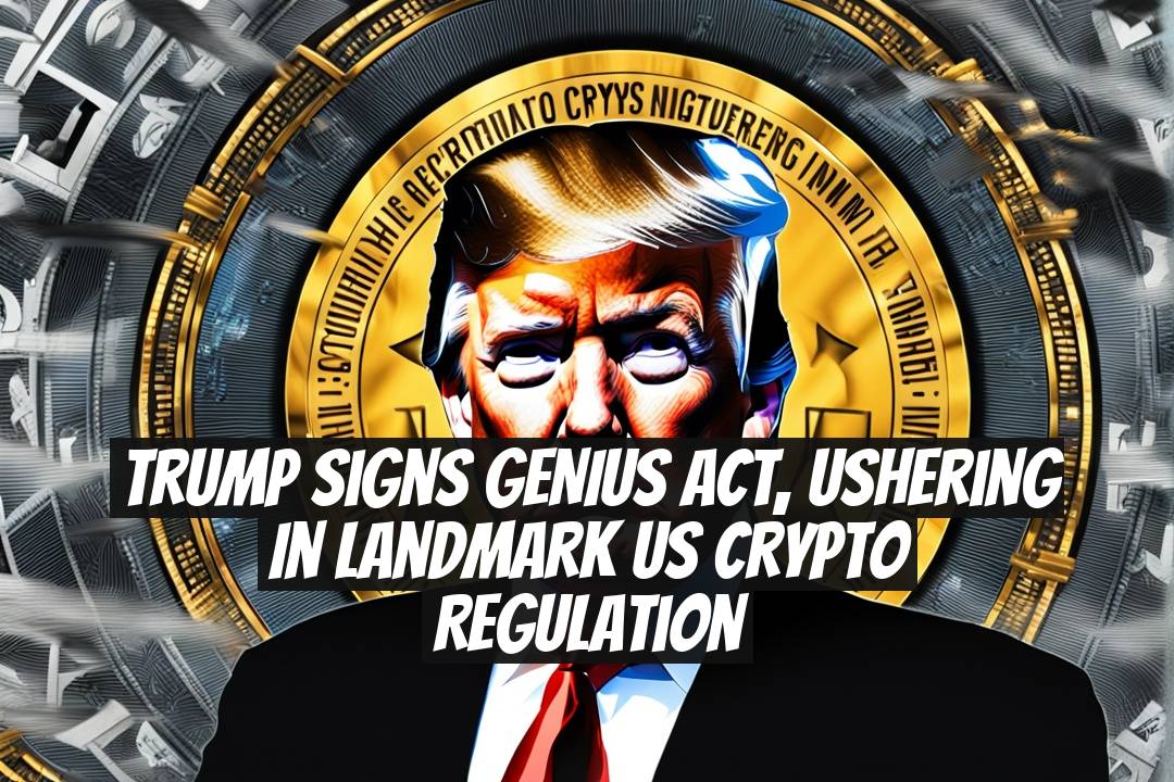 Trump Signs GENIUS Act, Ushering In Landmark US Crypto Regulation