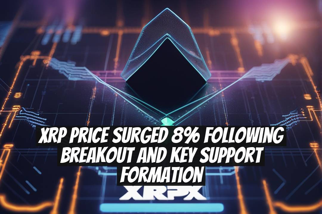 XRP Price Surged 8% Following Breakout and Key Support Formation