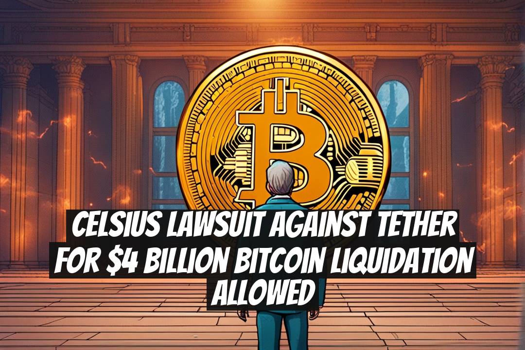 Celsius Lawsuit Against Tether for $4 Billion Bitcoin Liquidation Allowed