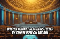Bitcoin Market Reactions Fueled by Senate Vote on Tax Bill