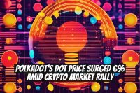 Polkadot's DOT Price Surged 6% Amid Crypto Market Rally