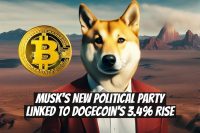 Musk's New Political Party Linked to Dogecoin's 3.4% Rise