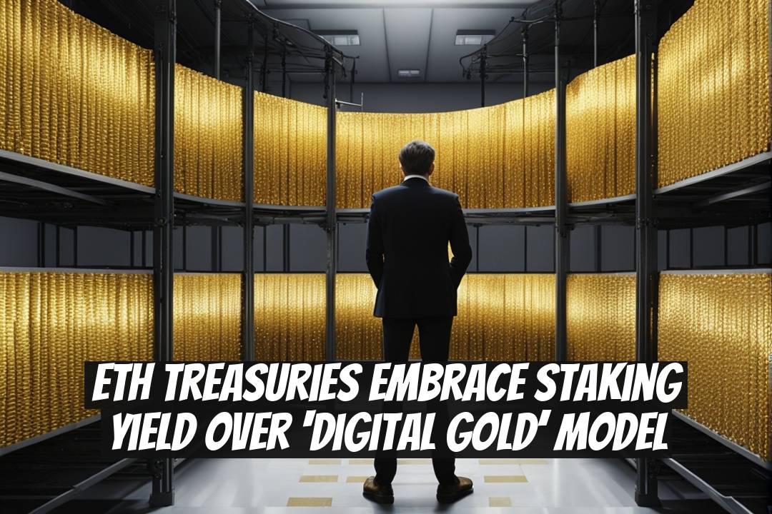 ETH Treasuries Embrace Staking Yield Over ‘Digital Gold’ Model