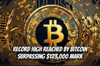 Record High Reached by Bitcoin Surpassing $123,000 Mark