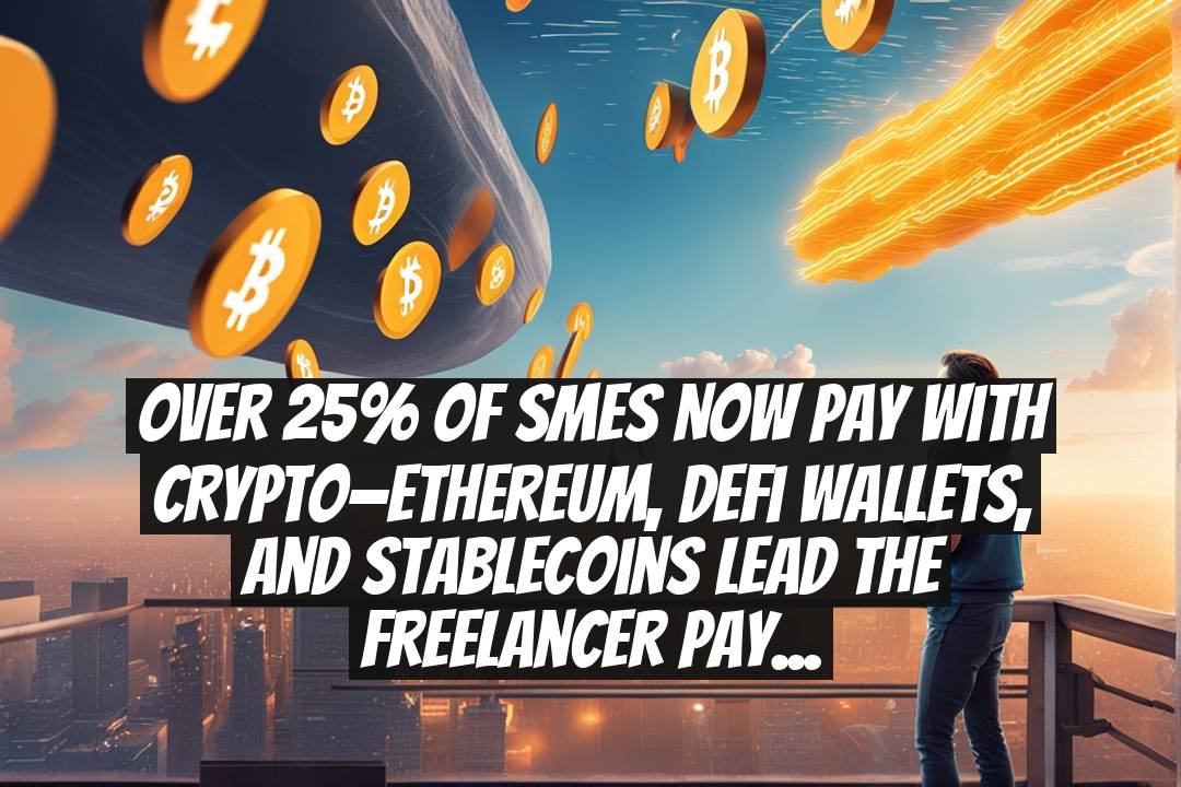 Over 25% of SMEs Now Pay With Crypto—Ethereum, DeFi Wallets, and Stablecoins Lead the Freelancer Payroll Surge