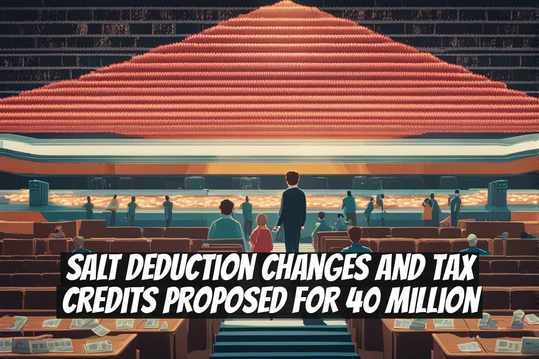 SALT Deduction Changes and Tax Credits Proposed for 40 Million