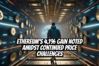 Ethereum's 4.1% Gain Noted Amidst Continued Price Challenges