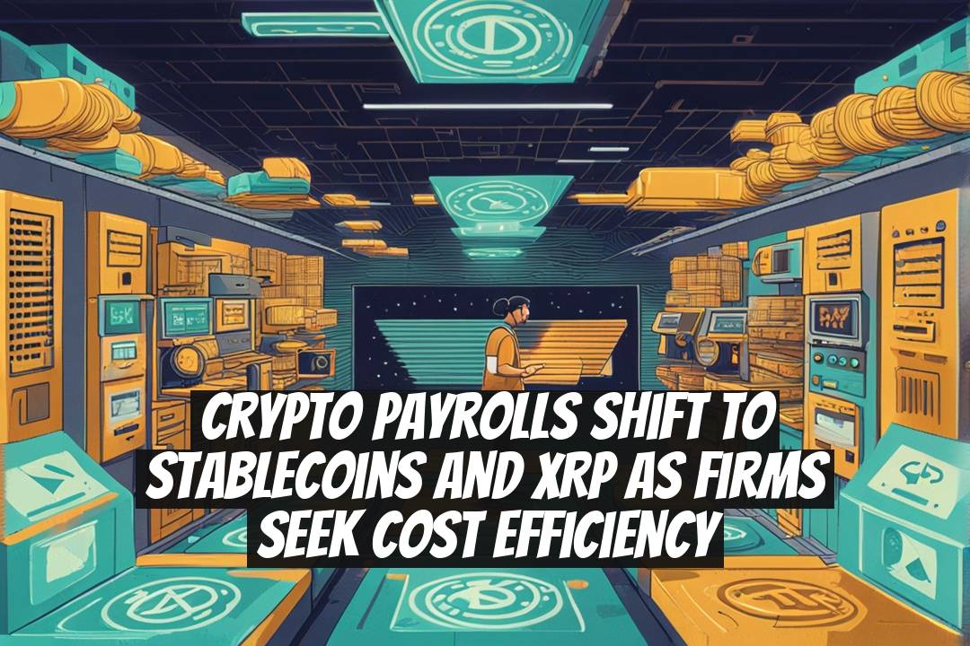 Crypto payrolls shift to stablecoins and XRP as firms seek cost efficiency