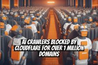 AI Crawlers Blocked by Cloudflare for Over 1 Million Domains