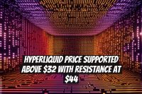 Hyperliquid Price Supported Above $32 with Resistance at $44