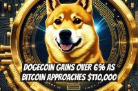 Dogecoin Gains Over 6% as Bitcoin Approaches $110,000