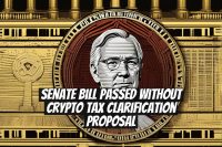 Senate Bill Passed Without Crypto Tax Clarification Proposal